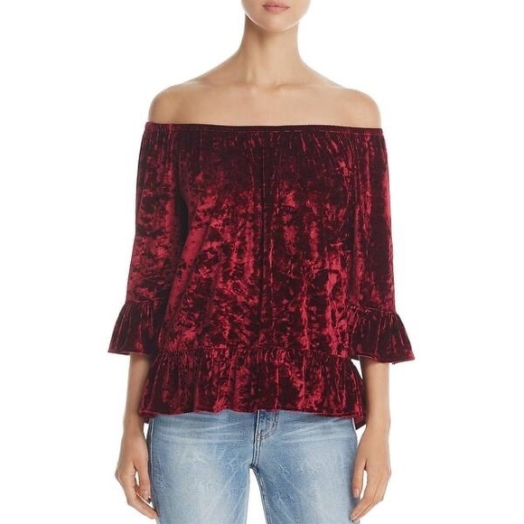 Velvet blouse - Picture 3 of 3